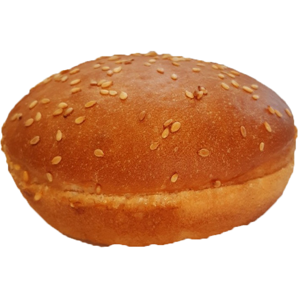 «AGS» large sesame hamburger bun (18 packs of 2 pieces)