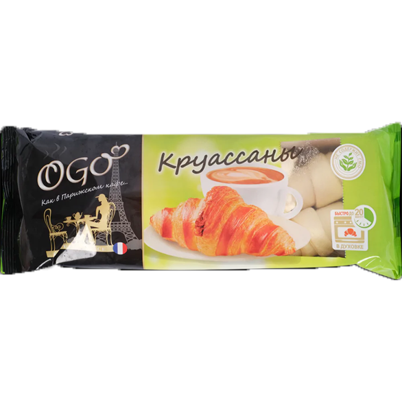 «OGO» круассан классический (фасовка 10 шт*60 г)
