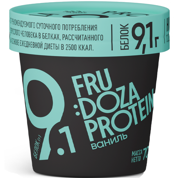 «FRUDOZA PROTEIN» vanilla flavored whipped frozen dessert