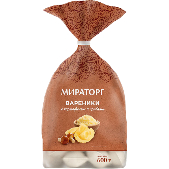 «МИРАТОРГ» вареники с картофелем и грибами