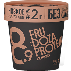 «FRUDOZA PROTEIN» dessert whipped frozen with cocoa