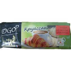 «OGO» croissant with caramel (packing 6 pcs * 70 g)