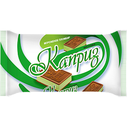 «КАПРИЗ» фисташковый пломбир на печенье