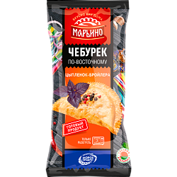 «МАРЬИНО» по-восточному с цыпленком-бройлера чебурек