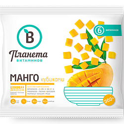 "PLANET OF VITAMINS" DICATED MANGO
