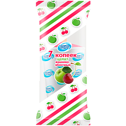 «7 КОПЕЕК» вишнево-яблочный щербет стаканчик картонный