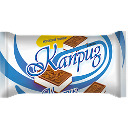 «КАПРИЗ» ванильный пломбир на печенье