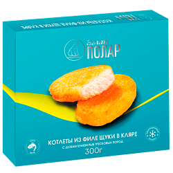 "ПОЛАР" котлеты из филе щуки в кляре