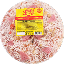 «ЧТО НАДО» с ветчиной и грибами пицца